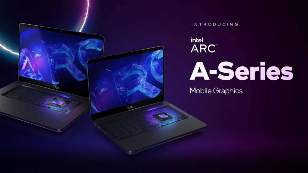 لپ تاپ با گرافیک Arc 2 arc mobile GPU