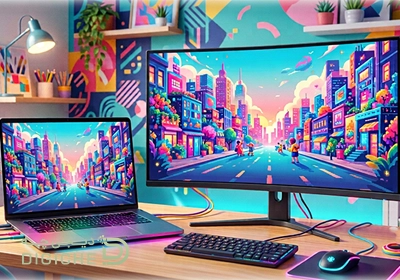 مانیتور لپ تاپ