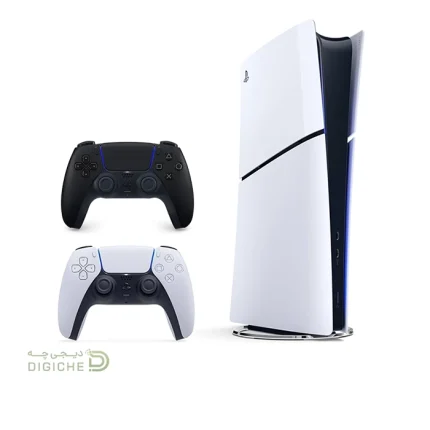 کنسول بازی سونی ریجن اروپا مدل PlayStation 5 Slim Digital Edition 850GB CFI-2116 به همراه دسته اضافی
